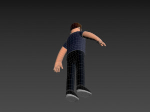 Character105 Man Modèle 3D