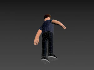 Character105 Man 3D Model