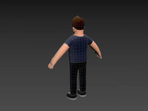 Character105 Man 3D Model
