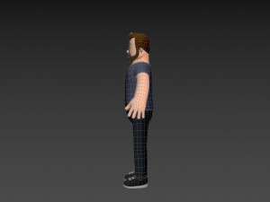 Character105 Man Modèle 3D
