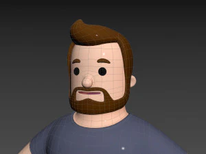 Character105 Man 3D Model
