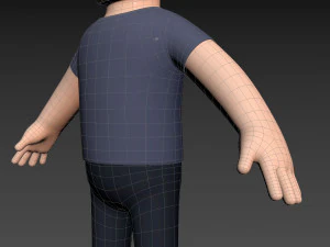 Character105 Man 3D Model