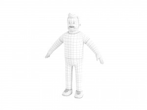 Character105 Man Modèle 3D