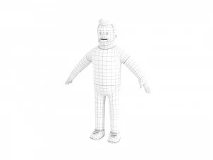 Character105 Man 3D Model