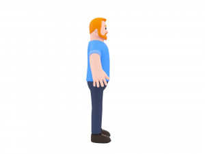 Character106 Man Model 3D