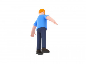 Character106 Man Model 3D