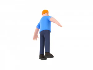 Character106 Man 3D Model
