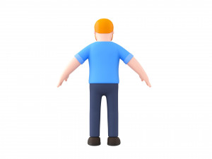 Character106 Man Model 3D