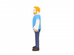 Character106 Man Model 3D