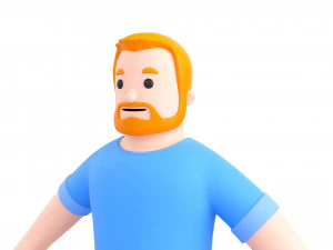 Character106 Man 3D Model
