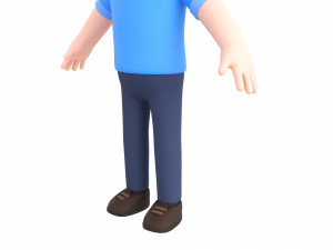 Character106 Man Model 3D