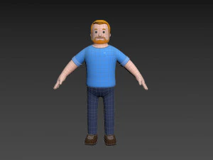 Character106 Man 3D Model