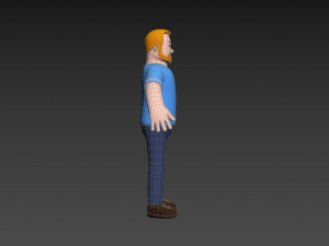 Character106 Man Model 3D
