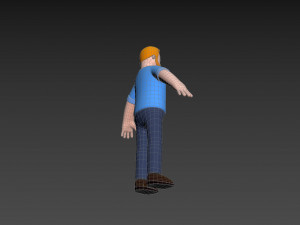 Character106 Man Model 3D