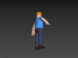 Character106 Man 3D Model