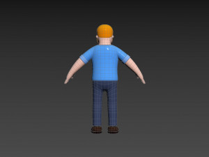 Character106 Man Model 3D