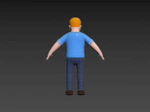 Character106 Man 3D Model