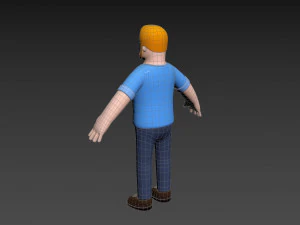 Character106 Man 3D Model