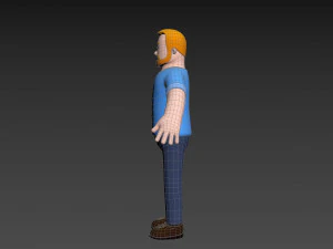 Character106 Man 3D Model