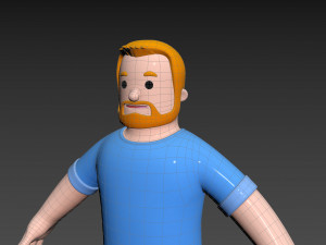 Character106 Man Model 3D