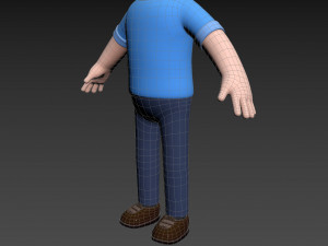 Character106 Man Model 3D
