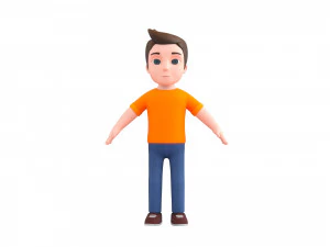 Character107 Man 3D Model