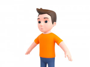 Character107 Man 3D Model
