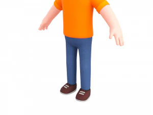 Character107 Man 3D Model
