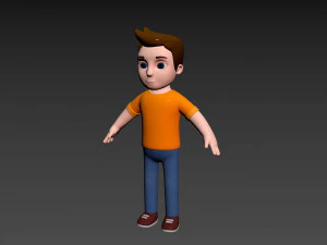 Character107 Man 3D Model