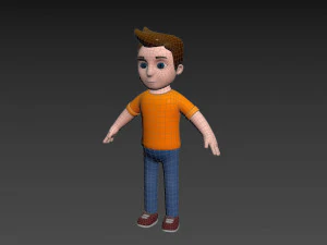 Character107 Man 3D Model