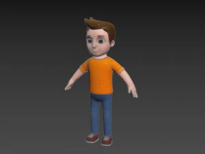 Character107 Man 3D Model