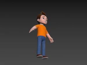 Character107 Man 3D Model