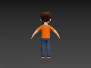 Character107 Man 3D Model