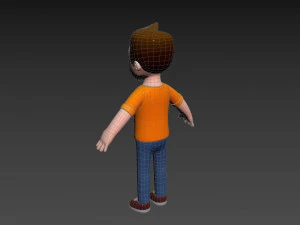 Character107 Man 3D Model