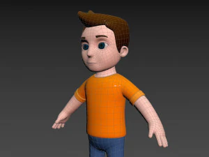 Character107 Man 3D Model