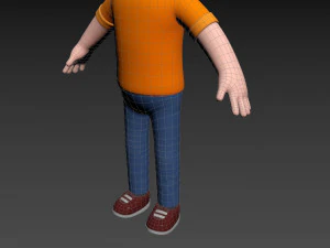 Character107 Man 3D Model