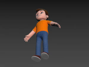 Character107 Man 3D Model