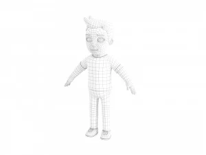 Character107 Man 3D Model