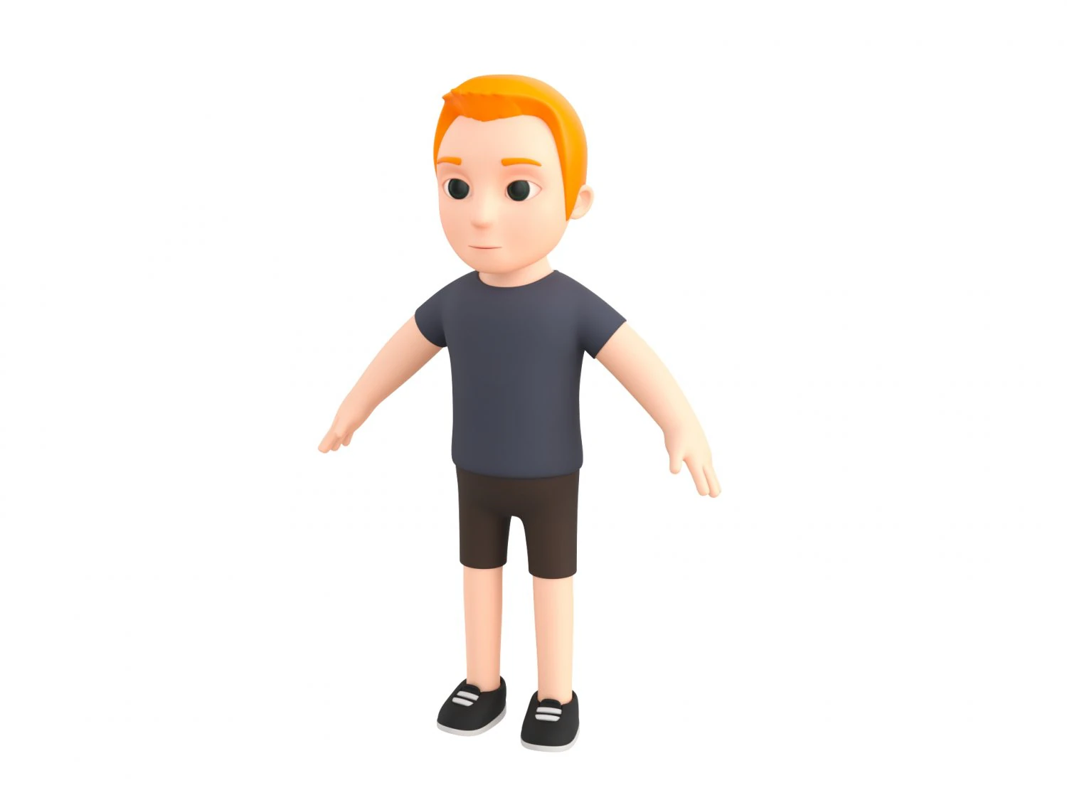 Character108 Man 3D Model .c4d .max .obj .3ds .fbx .stl .blend 