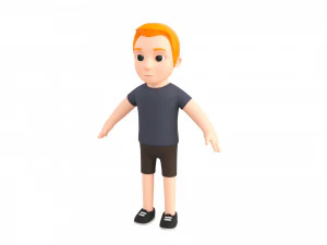 Personnage108 Homme Modèle 3D