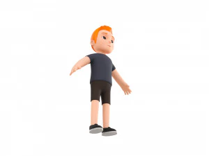 Character108 Man 3D Model