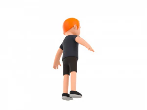 Character108 Man 3D Model