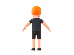 Character108 Man 3D Model