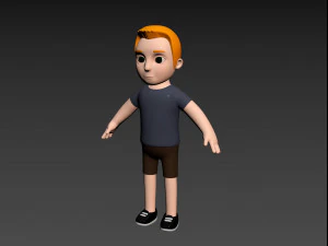 Character108 Man 3D Model