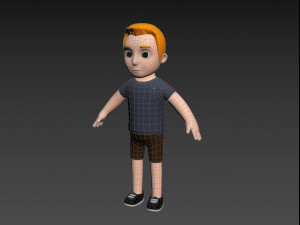 Character108 Man 3D 模型