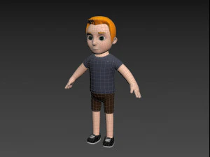 Character108 Man 3D Model
