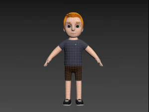 Character108 Man 3D Model