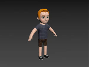 Character108 Man 3D Model