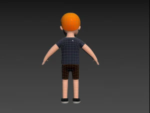 Character108 Man 3D Model