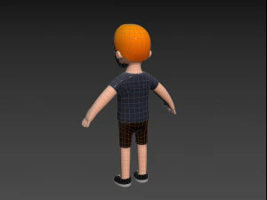 Character108 Man 3D Model